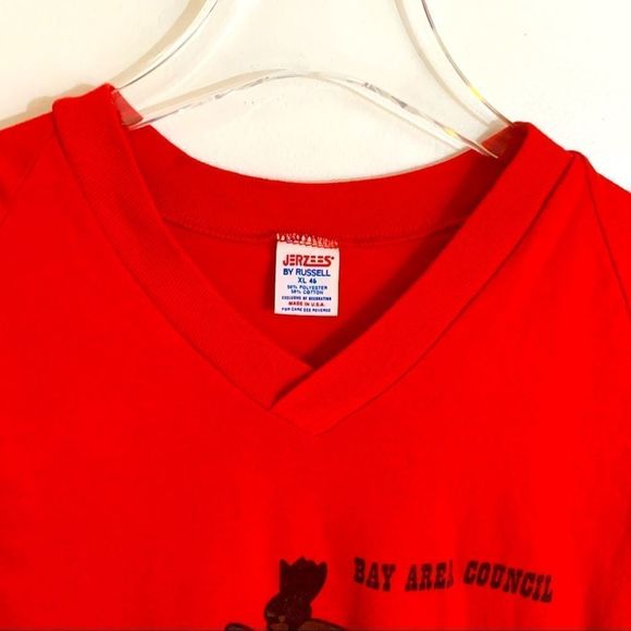 COPY - 🏕 • 80s VINTAGE Camp Karankawa Boy Scouts BSA Sweeney Texas jersey t-shi… - Picture 10 of 13